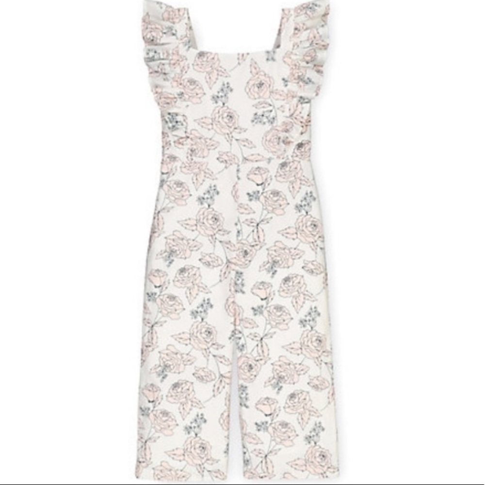 Hope & Henry Linen Blend Jumpsuit Size 7 NWT
